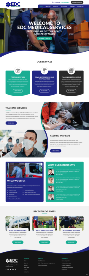 Web Design by pb for this project | Design: #25750029