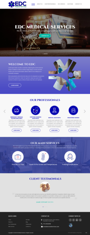 Web Design by pb for this project | Design #25777137