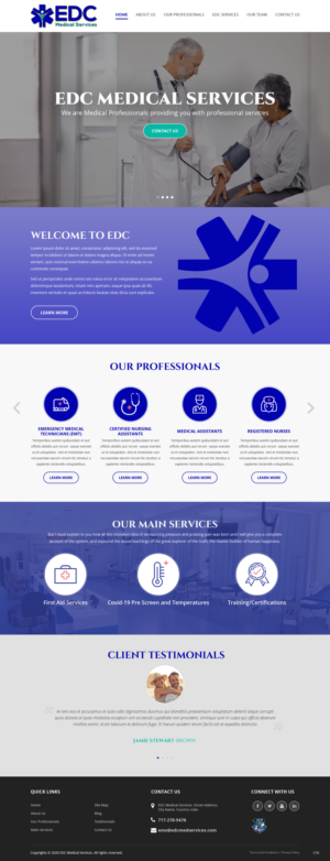 Web Design by pb for this project | Design: #25795618