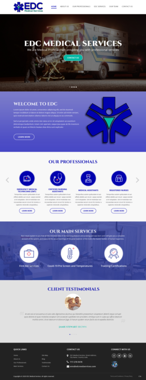 Web Design by pb for this project | Design: #25818088
