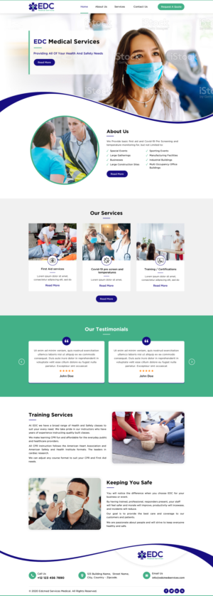 Web Design by Sbss for this project | Design: #25755406