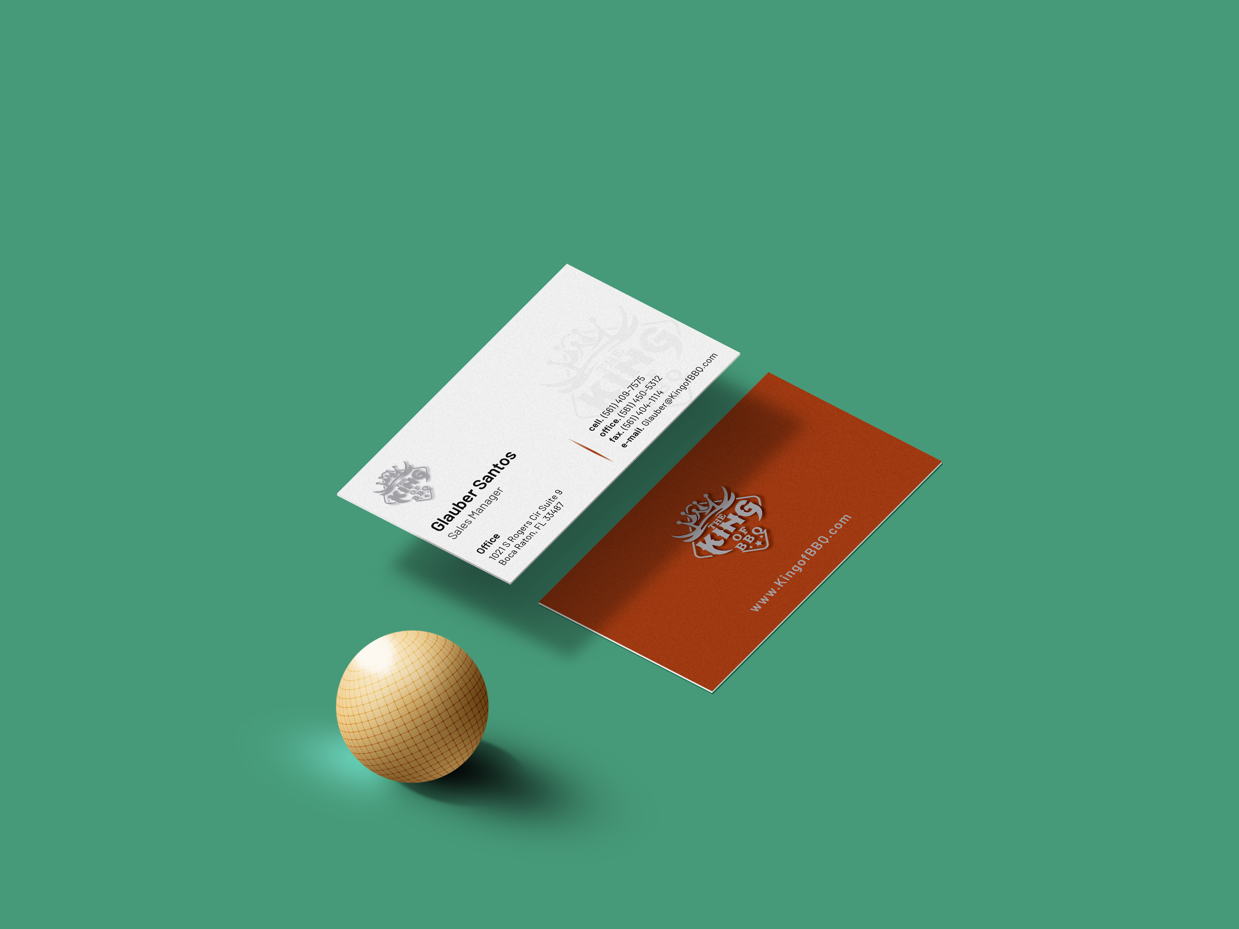 Diseño de Tarjeta de Presentación por Unique Creation BD para King of Pavers corp | Diseño #25756975