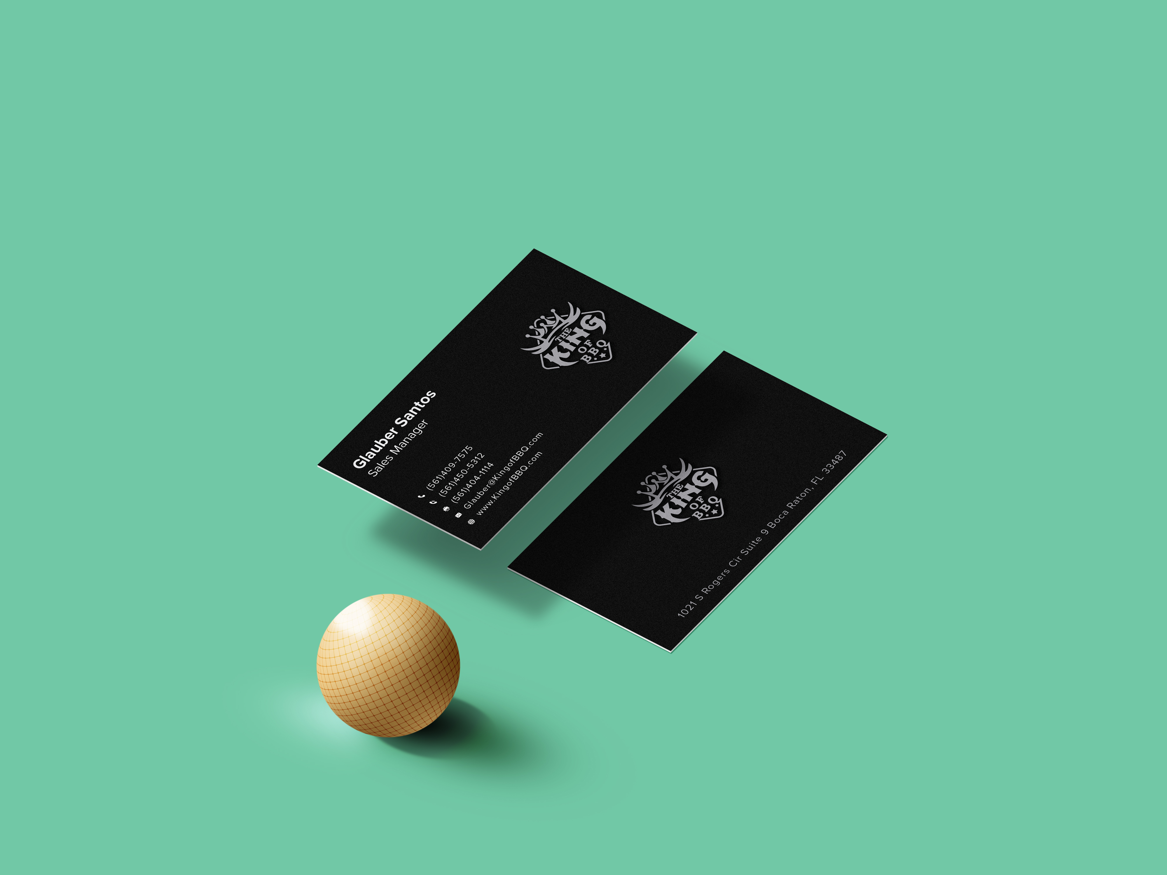 Diseño de Tarjeta de Presentación por Unique Creation BD para King of Pavers corp | Diseño #25756976