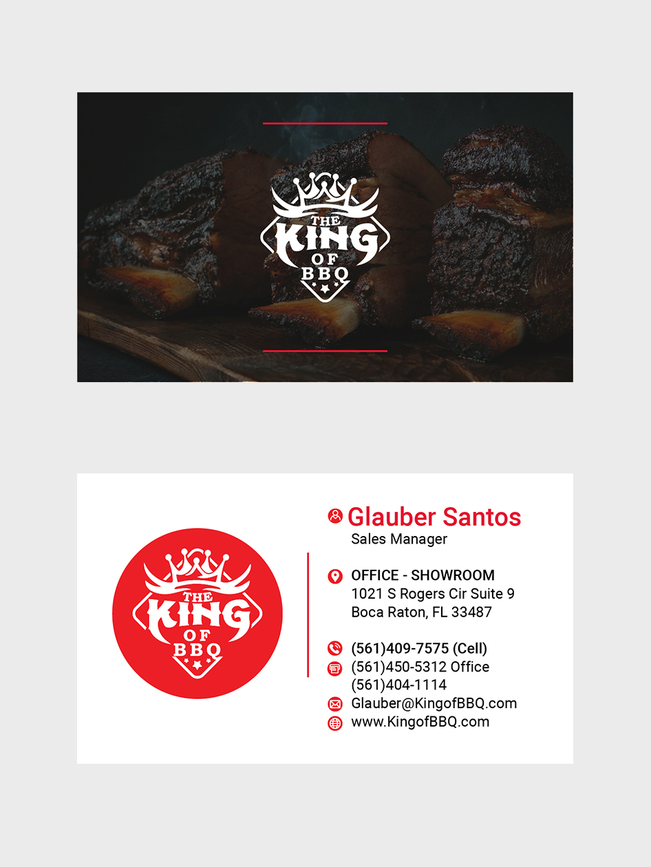Business Card Design by Djulia Olejnik for King of Pavers corp | Design #25746454