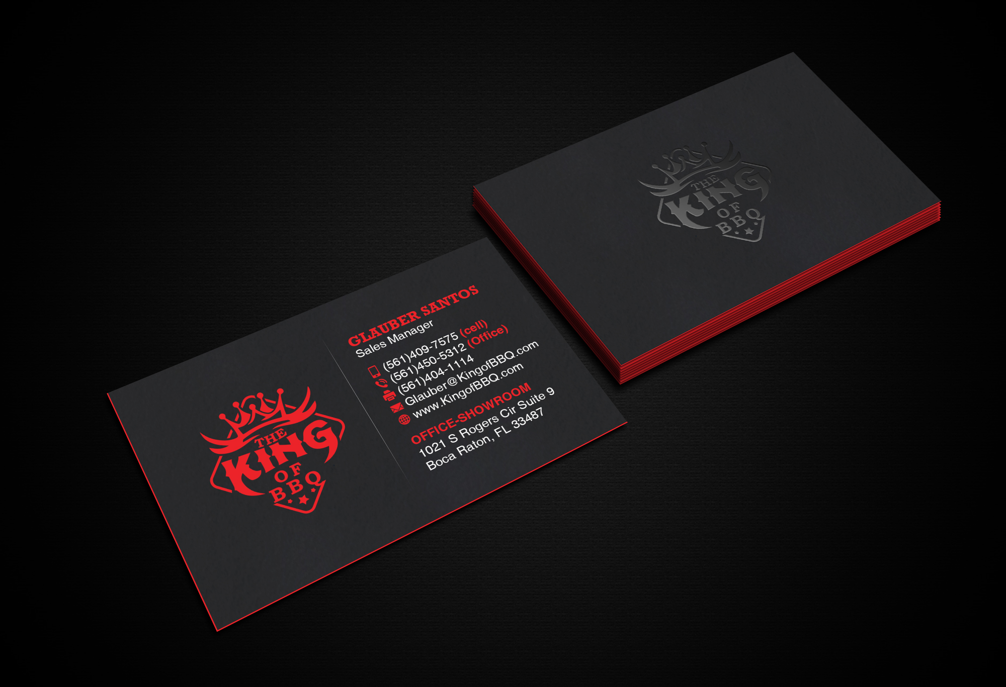 Diseño de Tarjeta de Presentación por Creations Box 2015 para King of Pavers corp | Diseño #25756661