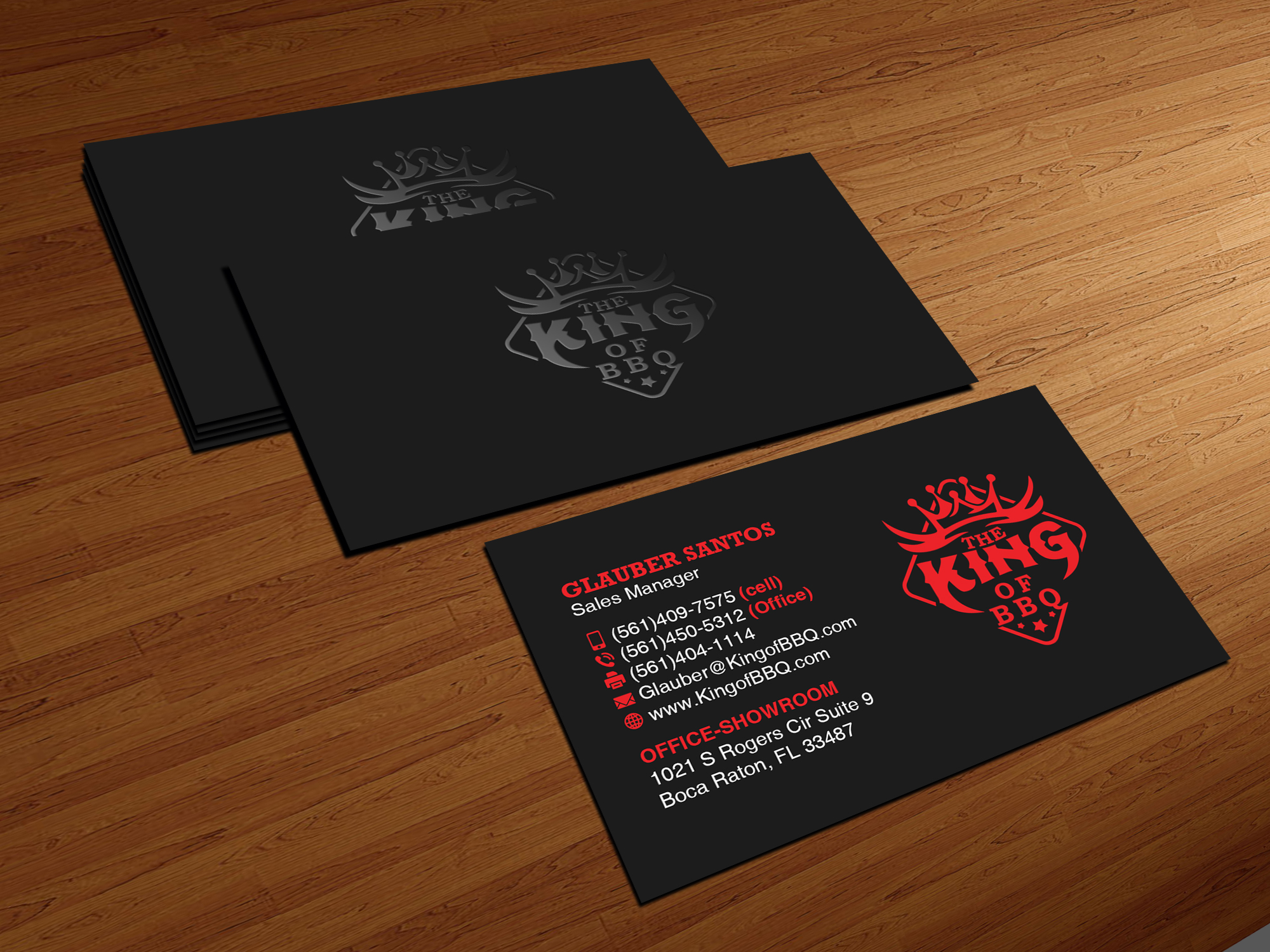 Diseño de Tarjeta de Presentación por Creations Box 2015 para King of Pavers corp | Diseño #25756662
