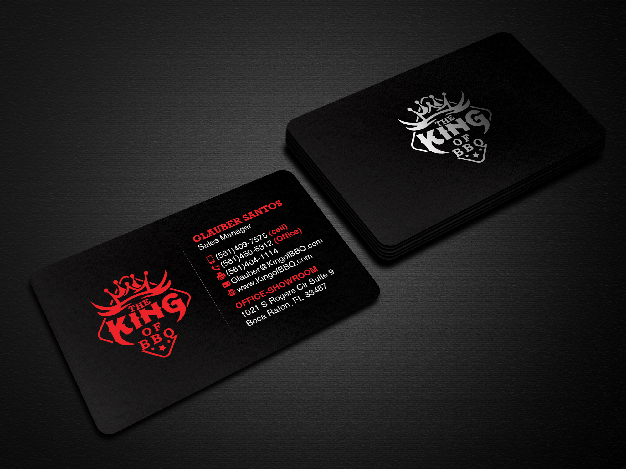 Diseño de Tarjeta de Presentación por Creations Box 2015 para King of Pavers corp | Diseño #25756664