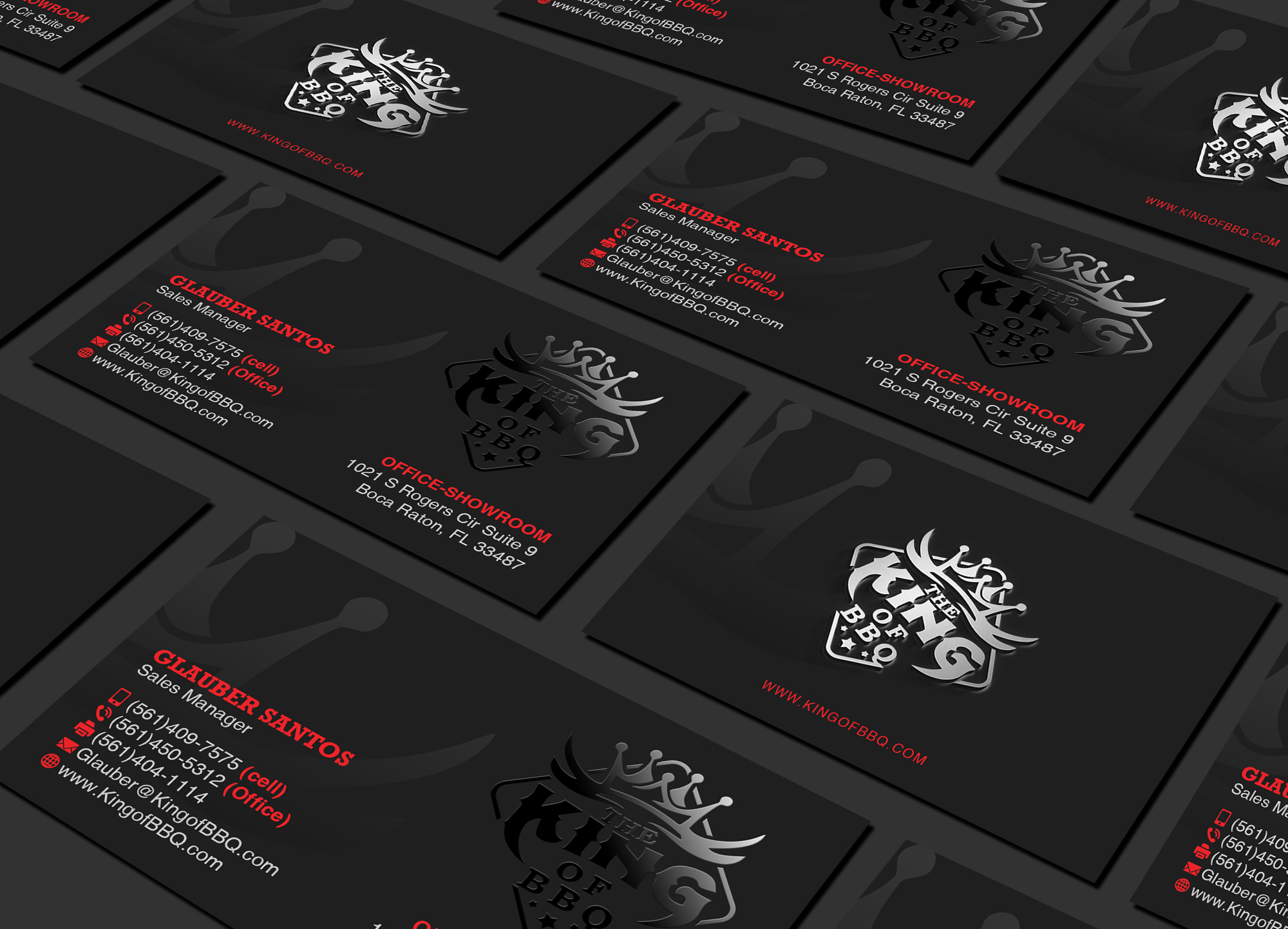 Diseño de Tarjeta de Presentación por Creations Box 2015 para King of Pavers corp | Diseño #25769298