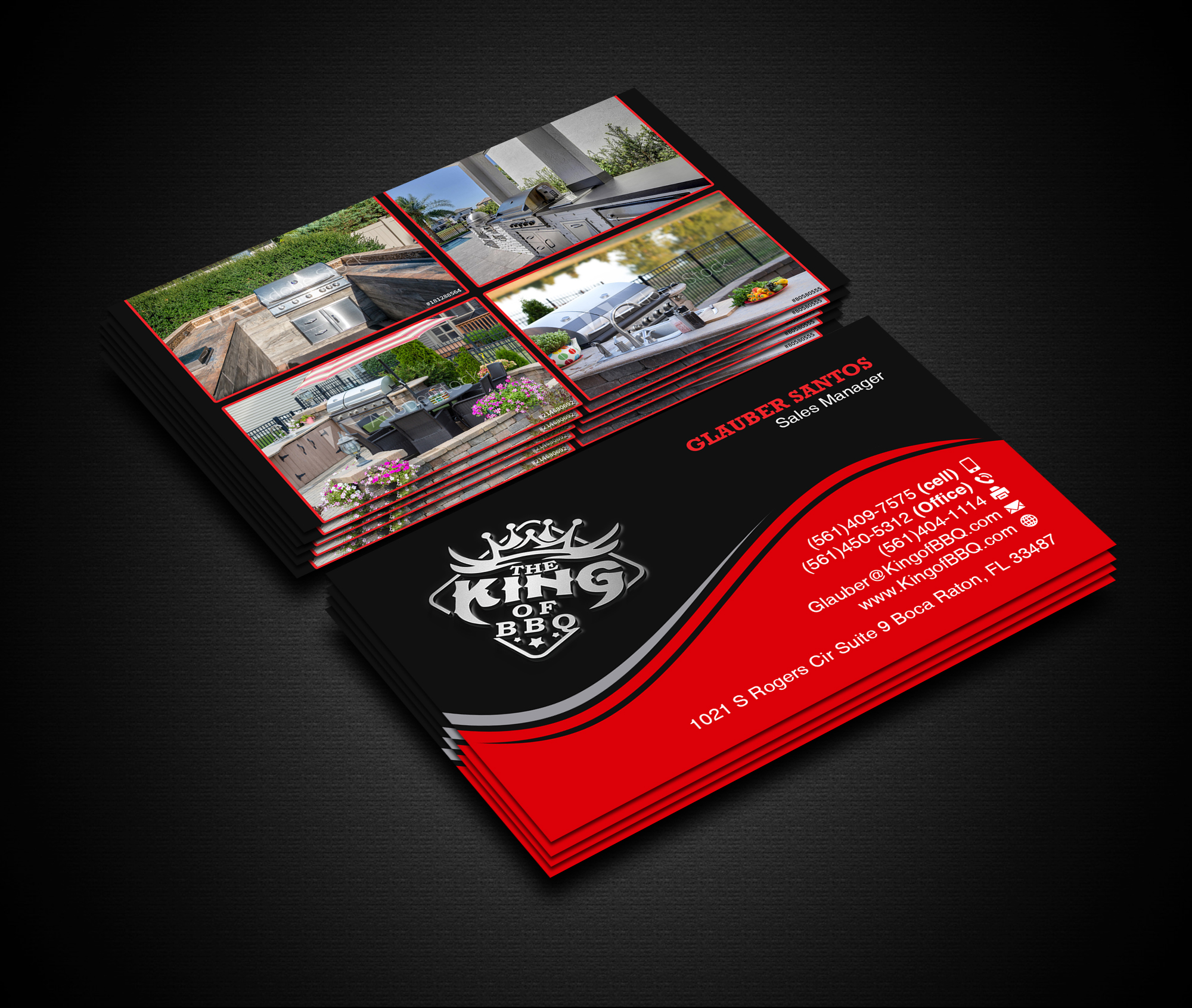 Diseño de Tarjeta de Presentación por Creations Box 2015 para King of Pavers corp | Diseño #25769300