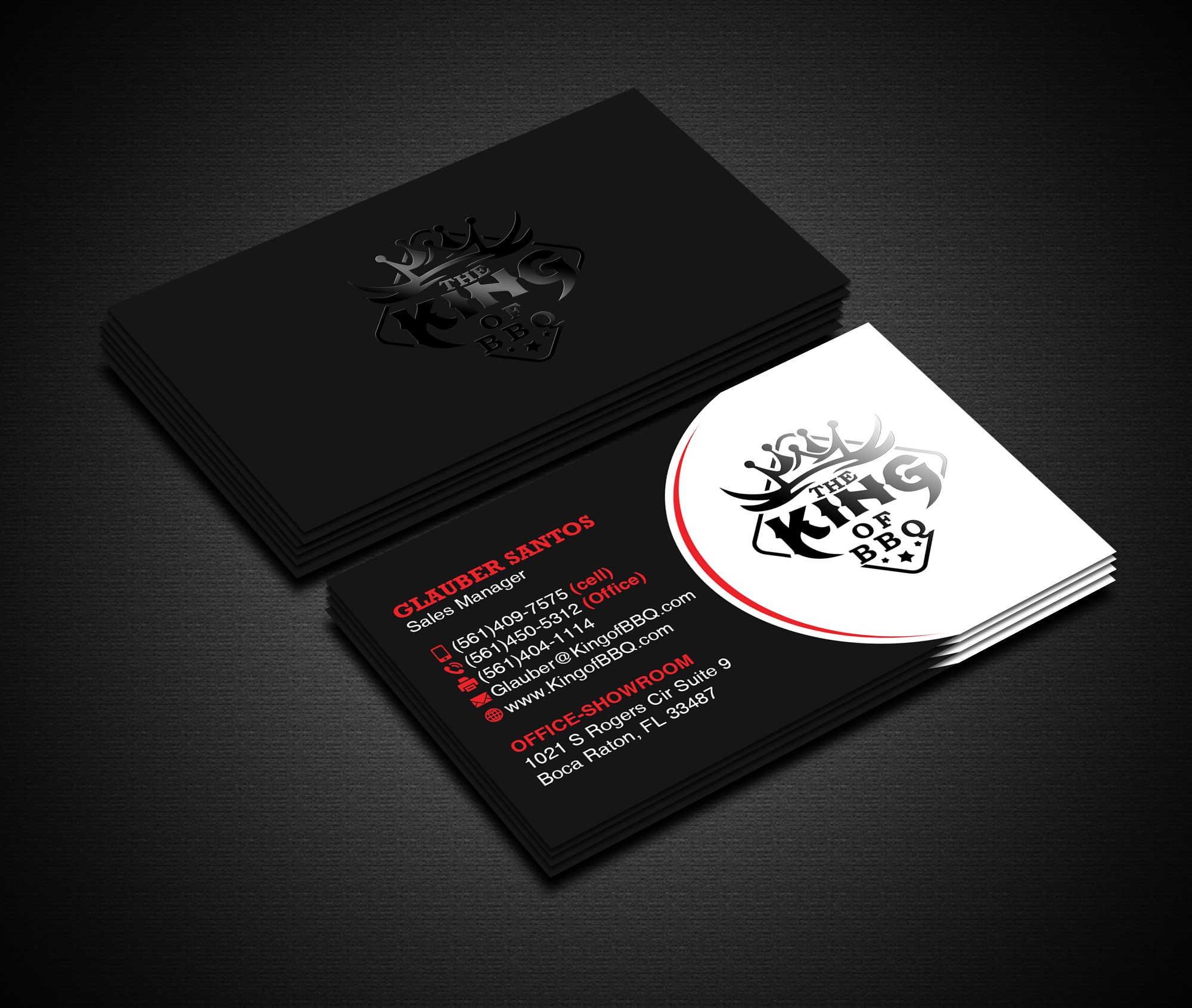 Diseño de Tarjeta de Presentación por Creations Box 2015 para King of Pavers corp | Diseño #25769304