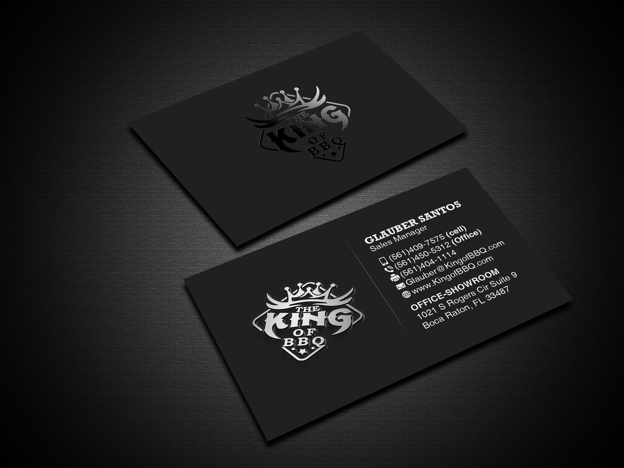 Diseño de Tarjeta de Presentación por Creations Box 2015 para King of Pavers corp | Diseño #25769305