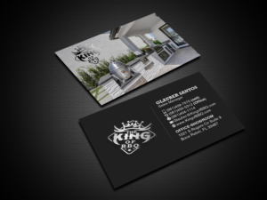 Diseño de Tarjeta de Presentación por Creations Box 2015 para King of Pavers corp | Diseño: #25769306