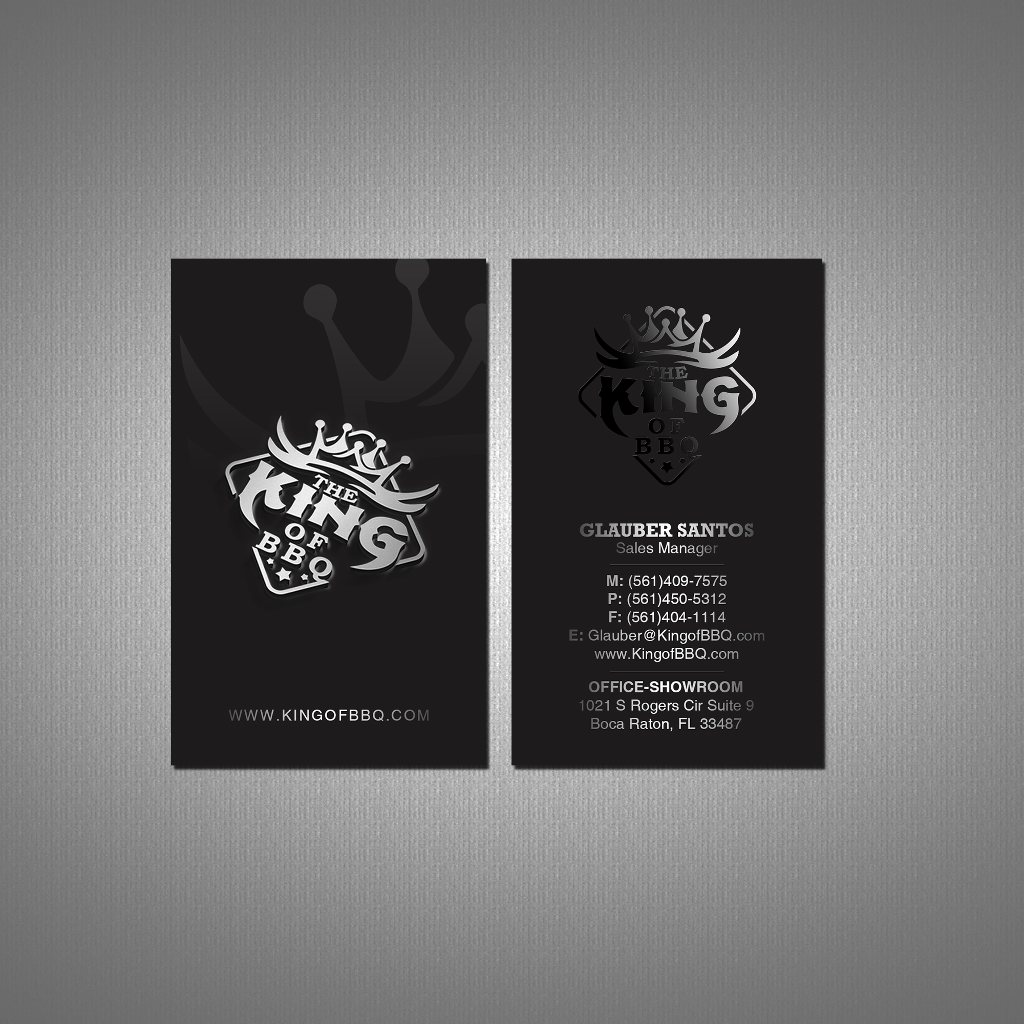 Diseño de Tarjeta de Presentación por Creations Box 2015 para King of Pavers corp | Diseño #25769311