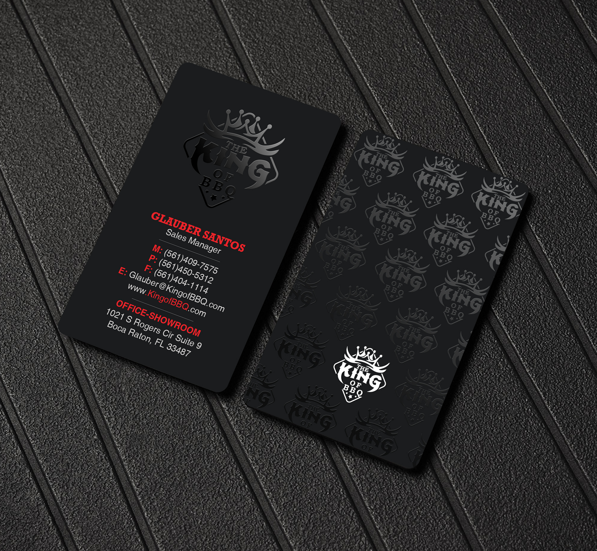 Diseño de Tarjeta de Presentación por Creations Box 2015 para King of Pavers corp | Diseño #25769313