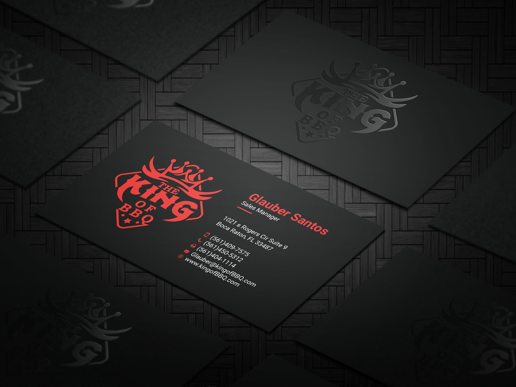 Business Card Design by Right_D for King of Pavers corp | Design #25747174