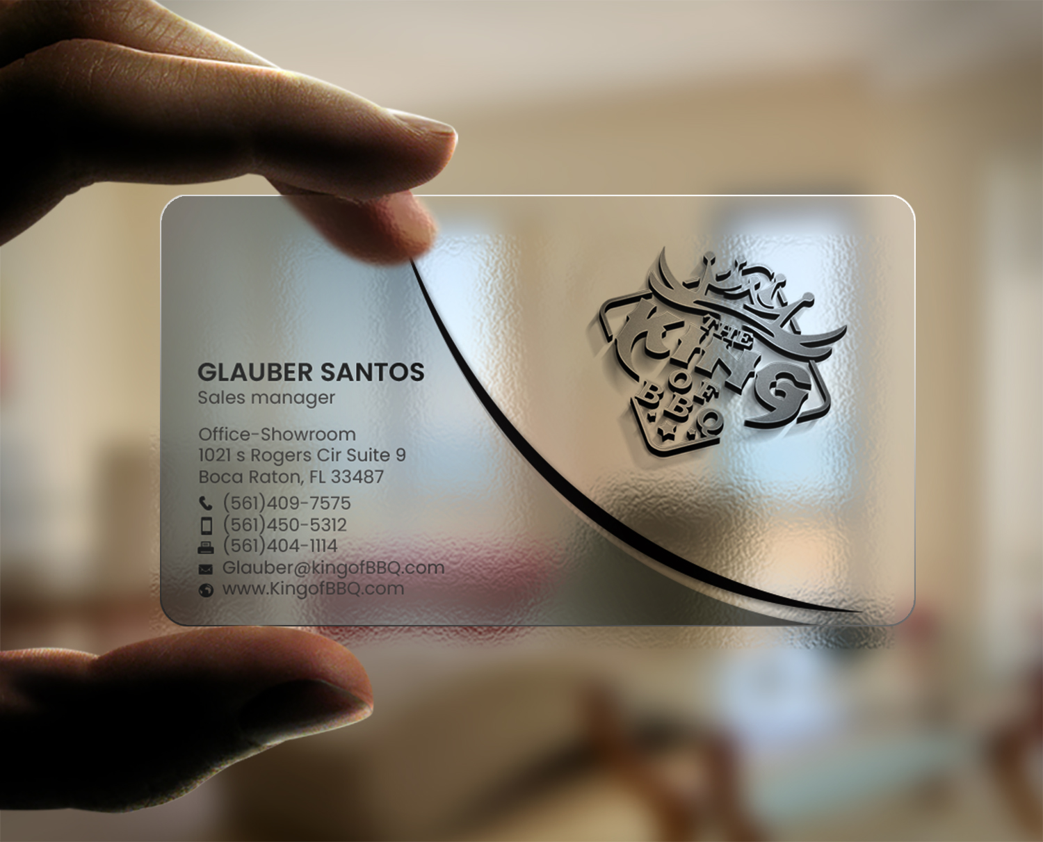 Business Card Design by chandrayaan.creative for King of Pavers corp | Design #25746685