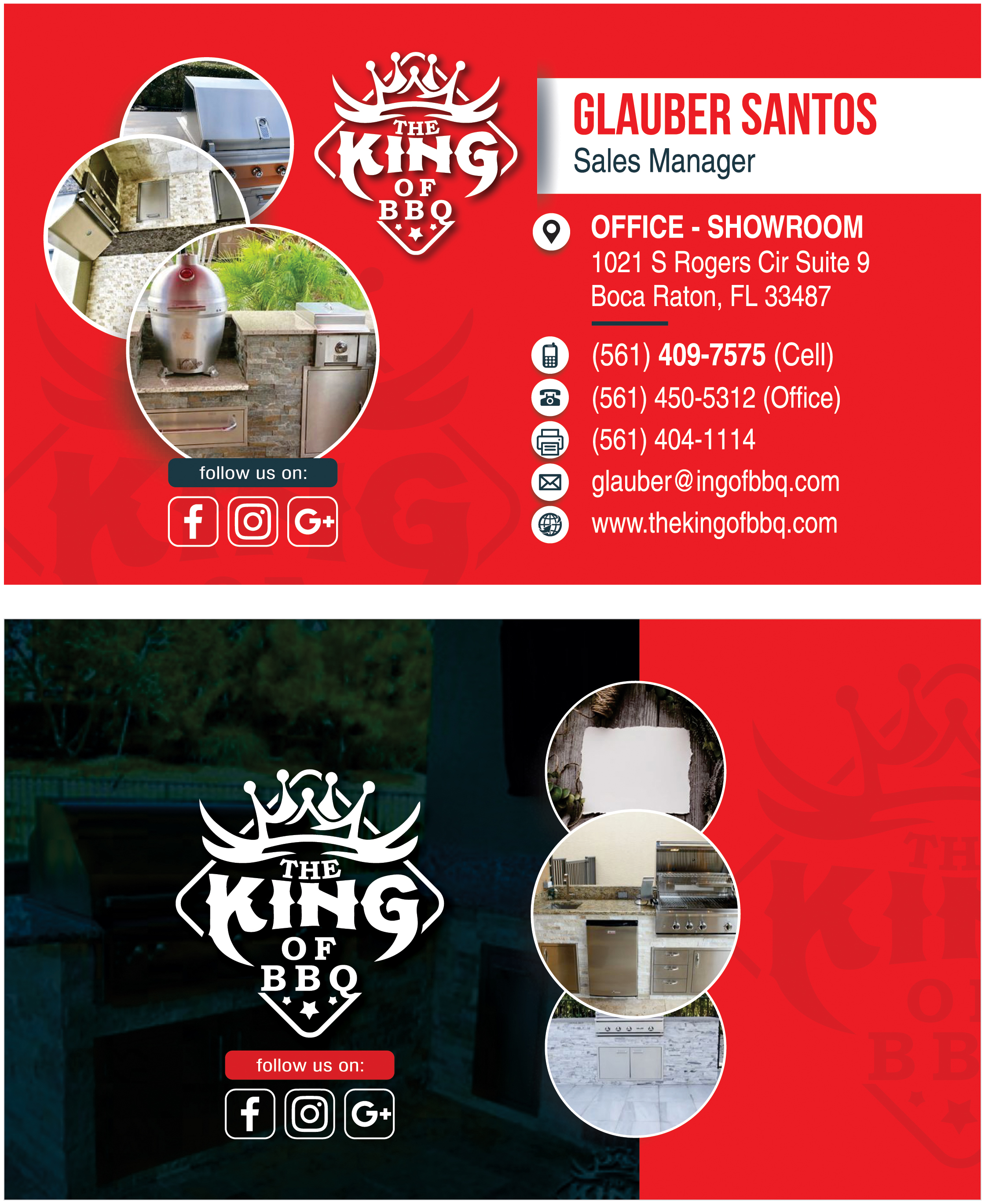 Business Card Design by Tuba Art Studio. IZ (IMRAN ZW) for King of Pavers corp | Design #25744257