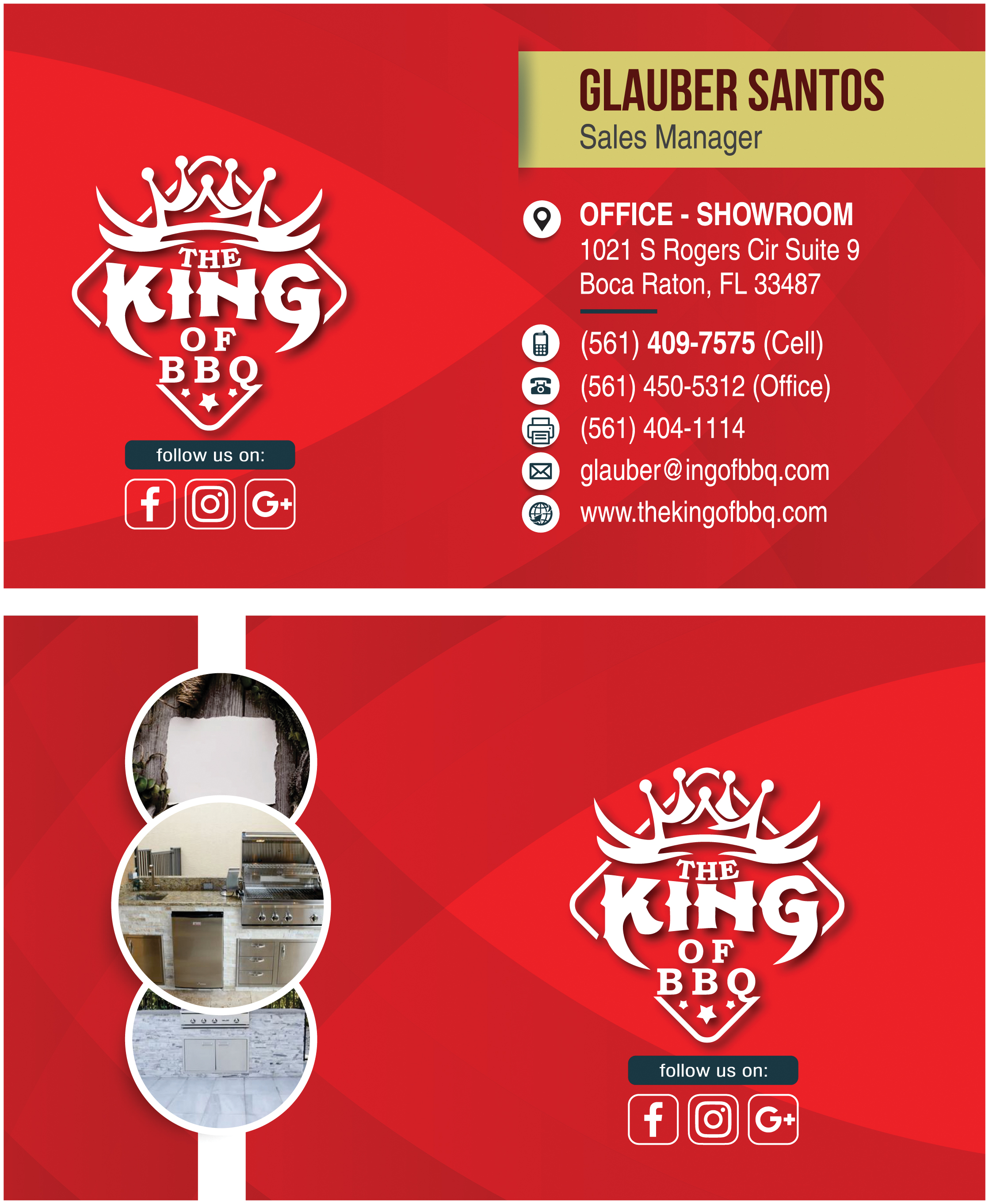 Business Card Design by Tuba Art Studio. IZ (IMRAN ZW) for King of Pavers corp | Design #25744357