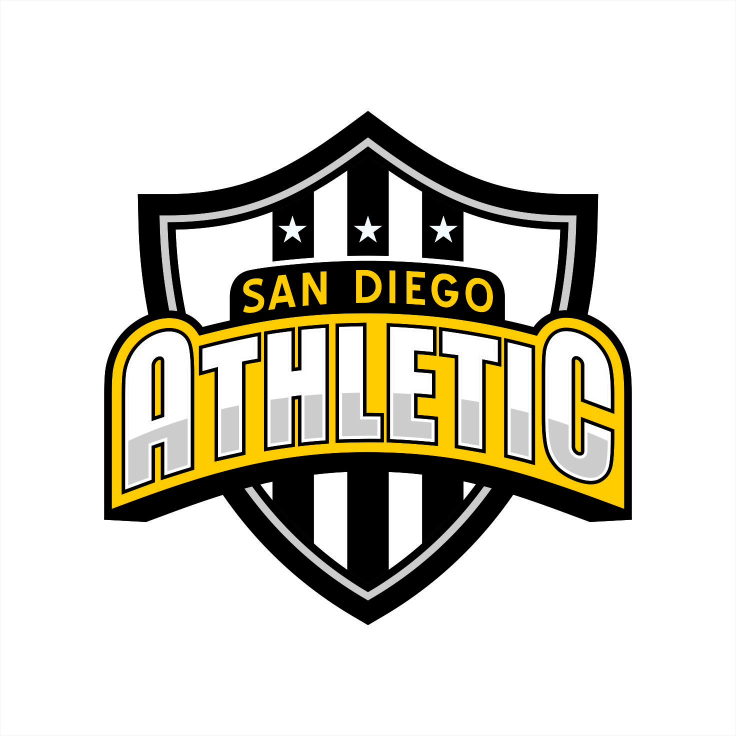 Logo-Design von JohnnyMacK für San Diego Athletic Soccer Club | Design #25767544