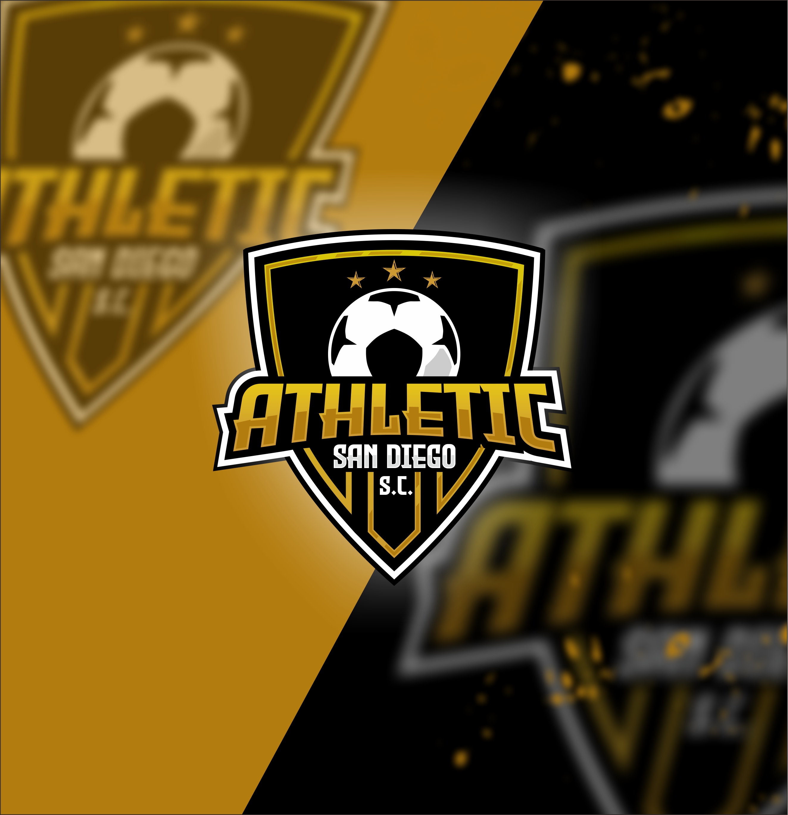 Logo-Design von Dickythx16 für San Diego Athletic Soccer Club | Design #25751355