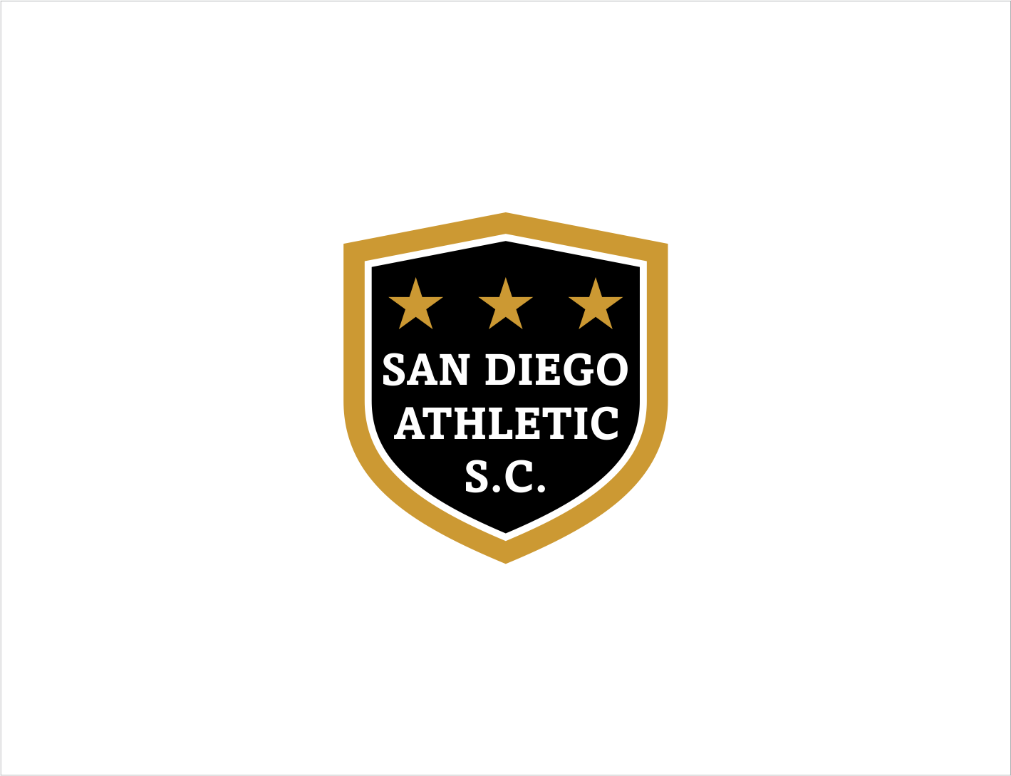 Logo Design by BNdesigner for San Diego Athletic Soccer Club | Design #25772192