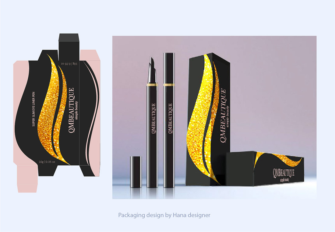 Design Emballage par Hana pour QMBeautique | Design #25794723