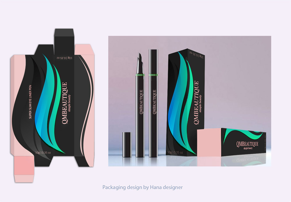 Verpackungs-Design von Hana für QMBeautique | Design #25837938