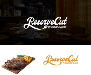 Reserve Cut Chophouse & Bar | Logo Design by FourtuneDesign