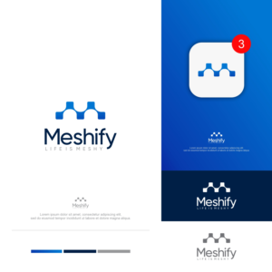 Life is Meshy. Meshify. | Logo Design by Alexturner