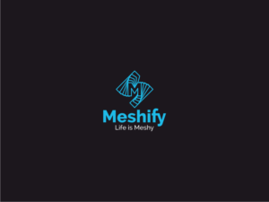 Life is Meshy. Meshify. | Logo Design by Atvento Graphics