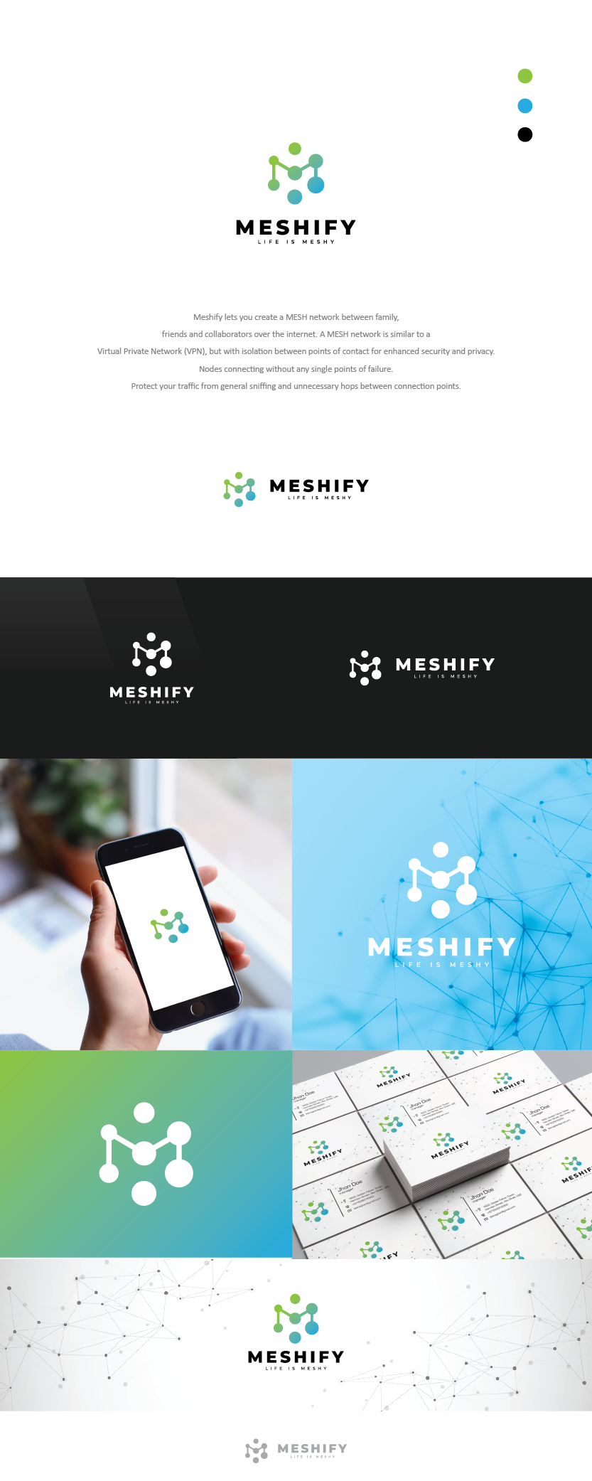 Logo Design by TerryBogard for Meshify | Design: #25778082