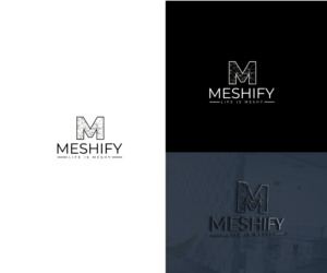 Life is Meshy. Meshify. | Logo Design by uitaki