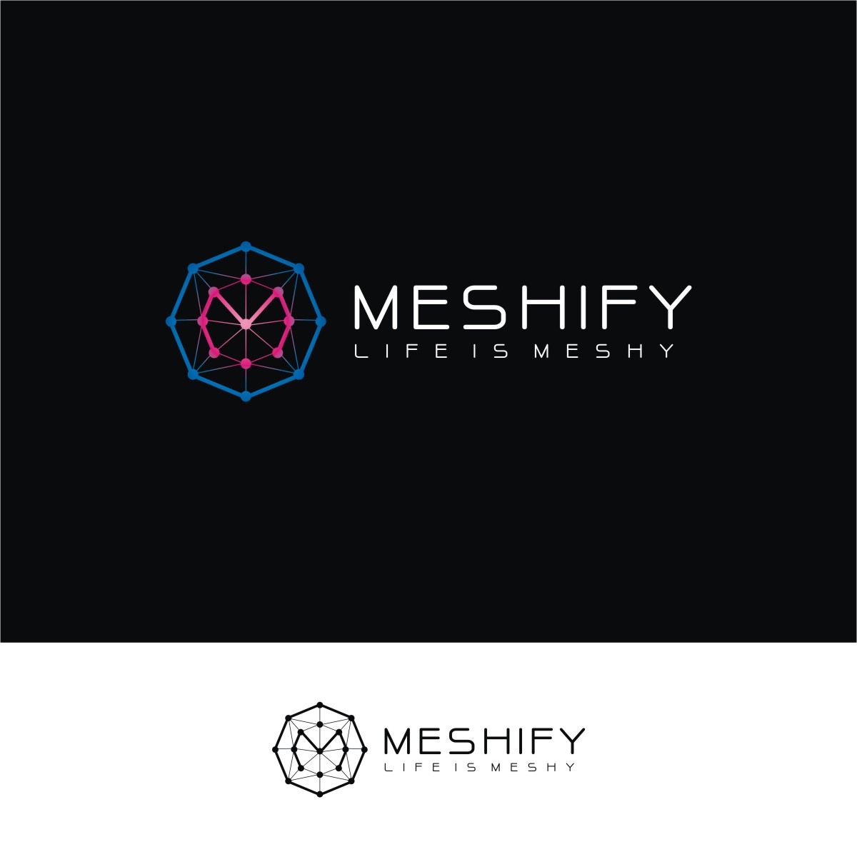 Logo Design by Ashani Bhattacharya for Meshify | Design #25772903