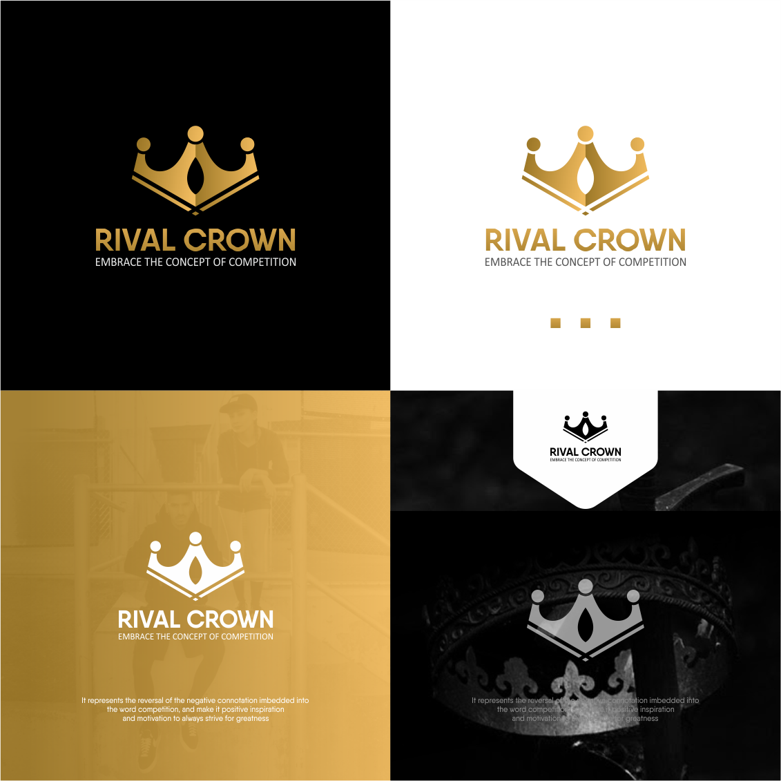 Logo Design by Sibyle for RIVAL CROWN  | Design: #25746202