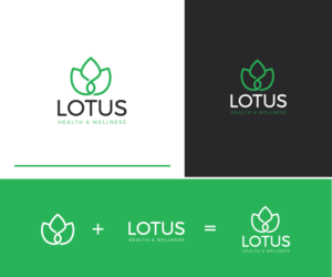 Lotus Health & Wellness | Logo Design by FourtuneDesign