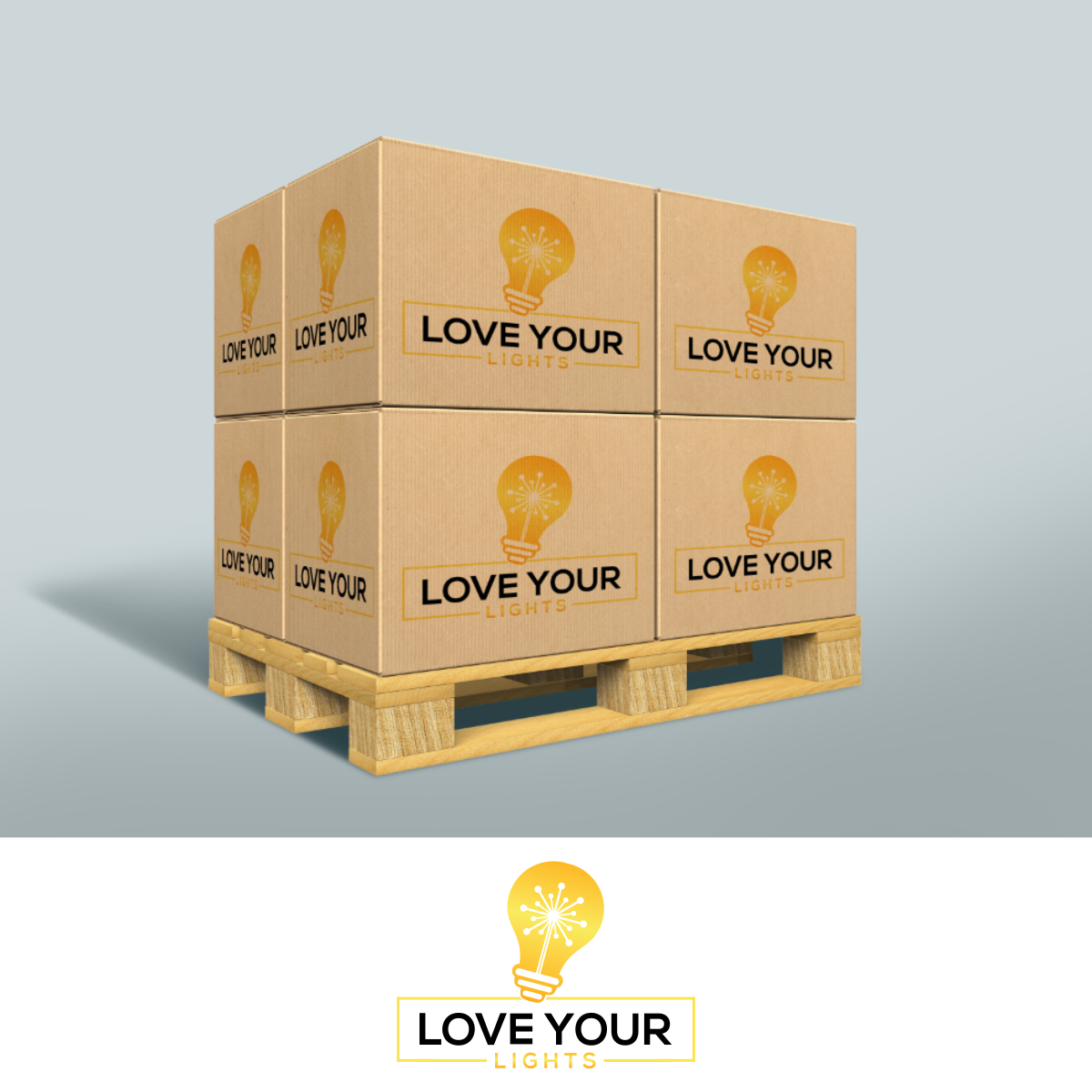 Logo Design by mr.yasmine for Love Your Lights | Design #25770924