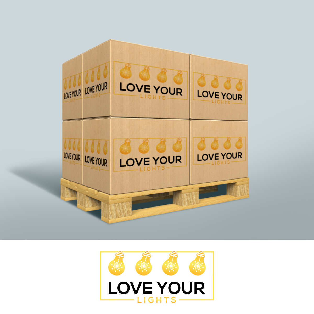 Logo Design by mr.yasmine for Love Your Lights | Design #25770926