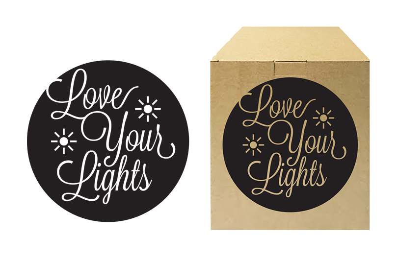 Logo Design by Innerworld Designs ltd. for Love Your Lights | Design #25751346