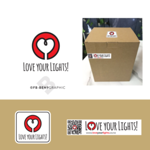 Logo Design by Ben9Graphic for Love Your Lights | Design #25773795