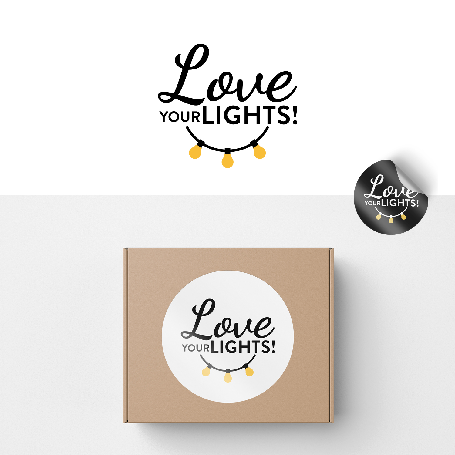 Logo Design by designbysy for Love Your Lights | Design #25771806