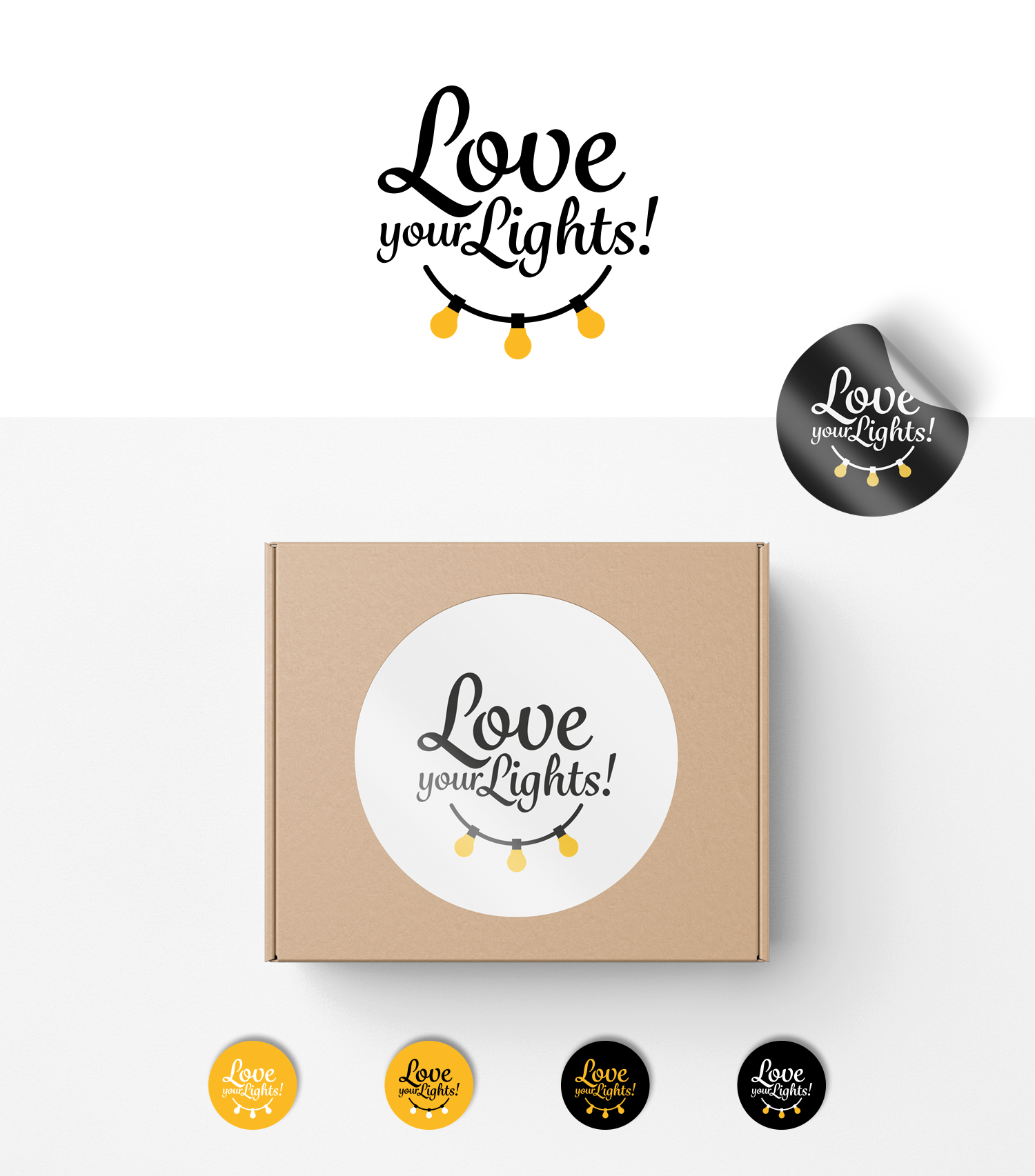 Logo Design by designbysy for Love Your Lights | Design #25775354