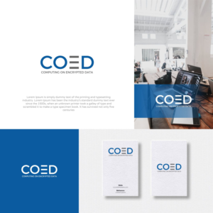 COED - Computing On Encrypted Data | Logo Design by MX LogoArt