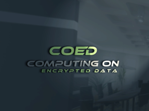 COED - Computing On Encrypted Data | Logo Design by ZJ Design