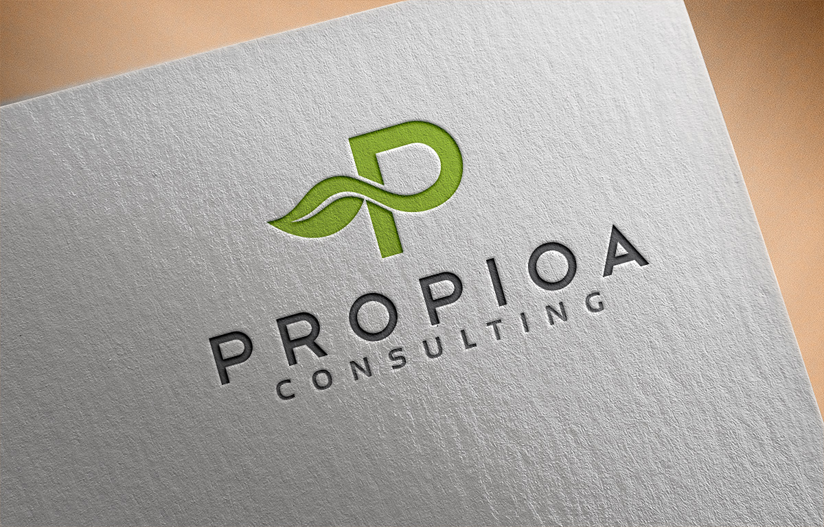 Diseño de Logo por Vishak vasu para Propioa Consulting | Diseño #25783458