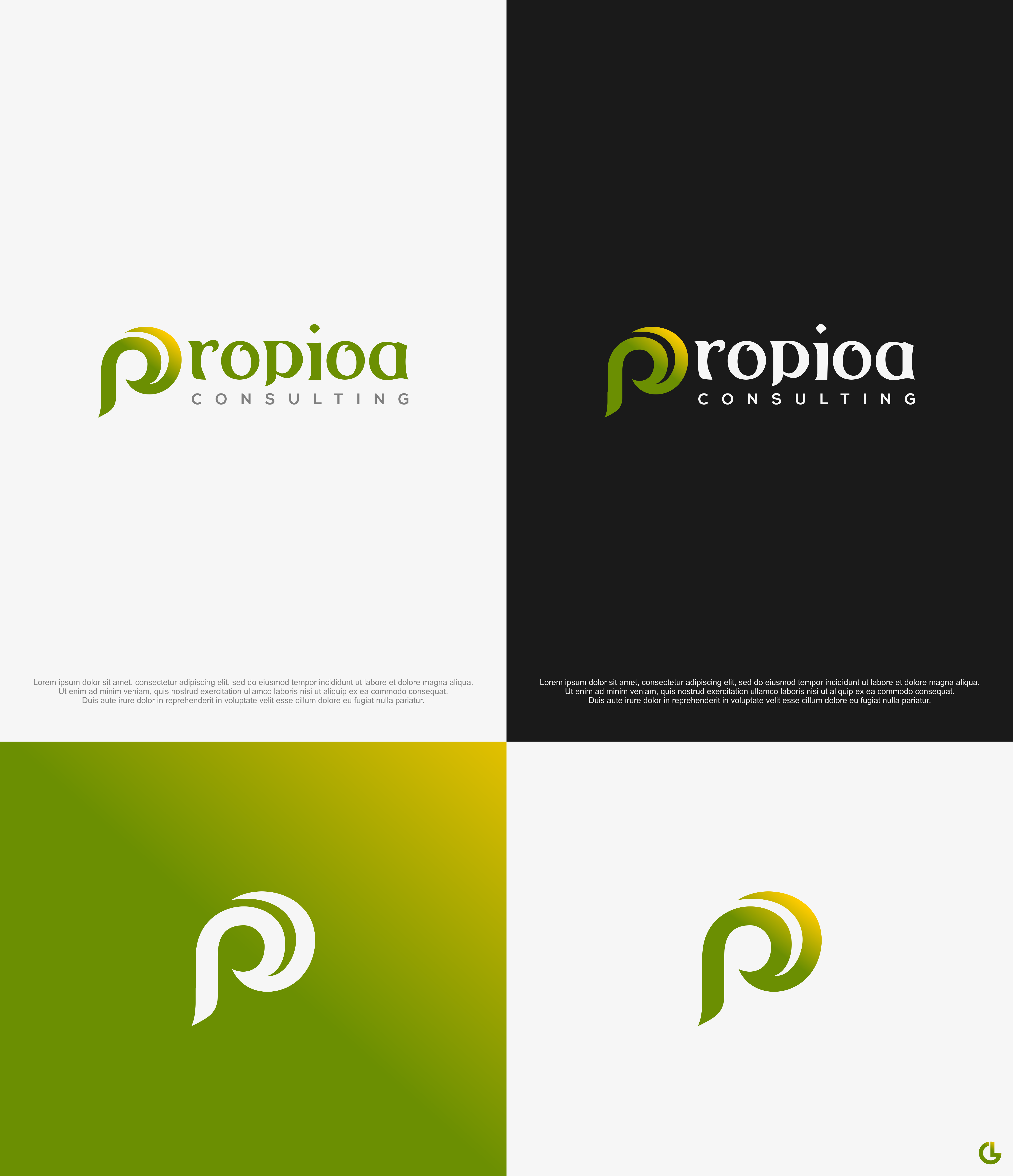 Logo Design by R!CKY for Propioa Consulting | Design #25747297