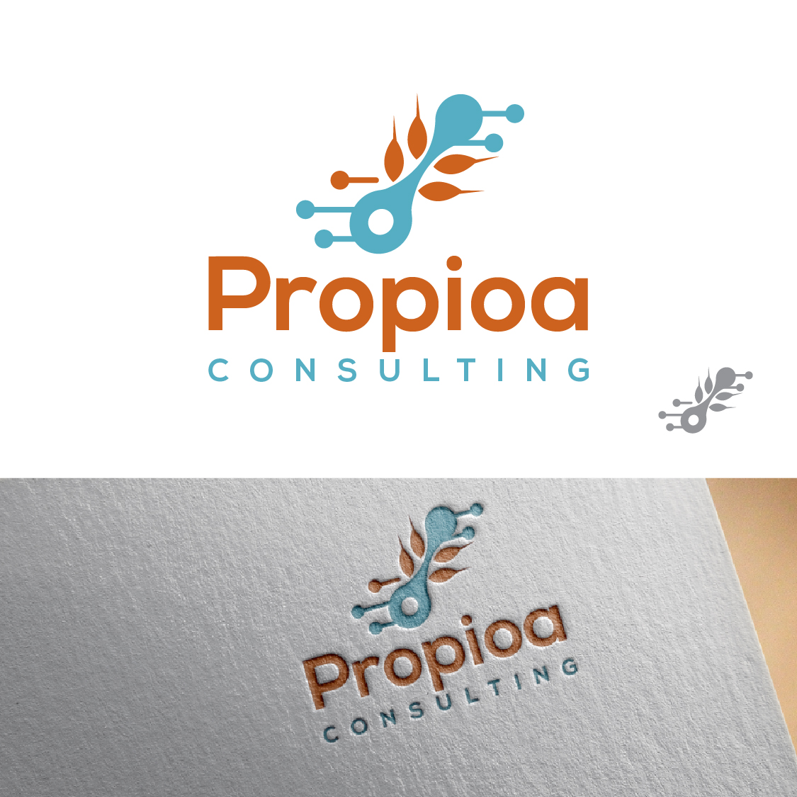 Logo Design by fly  design for Propioa Consulting | Design #25755157