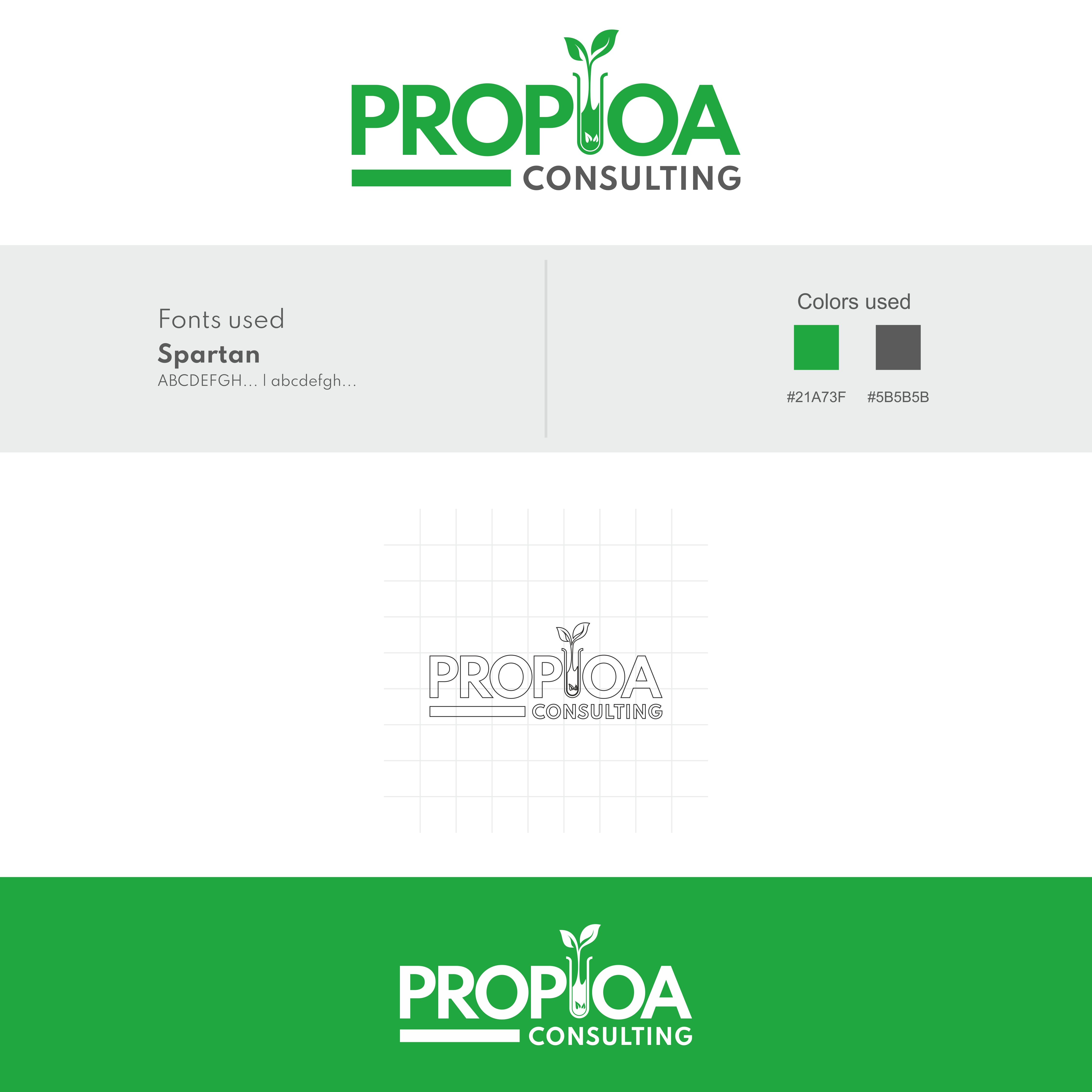 Logo Design by Malleshi 2 for Propioa Consulting | Design #25747564