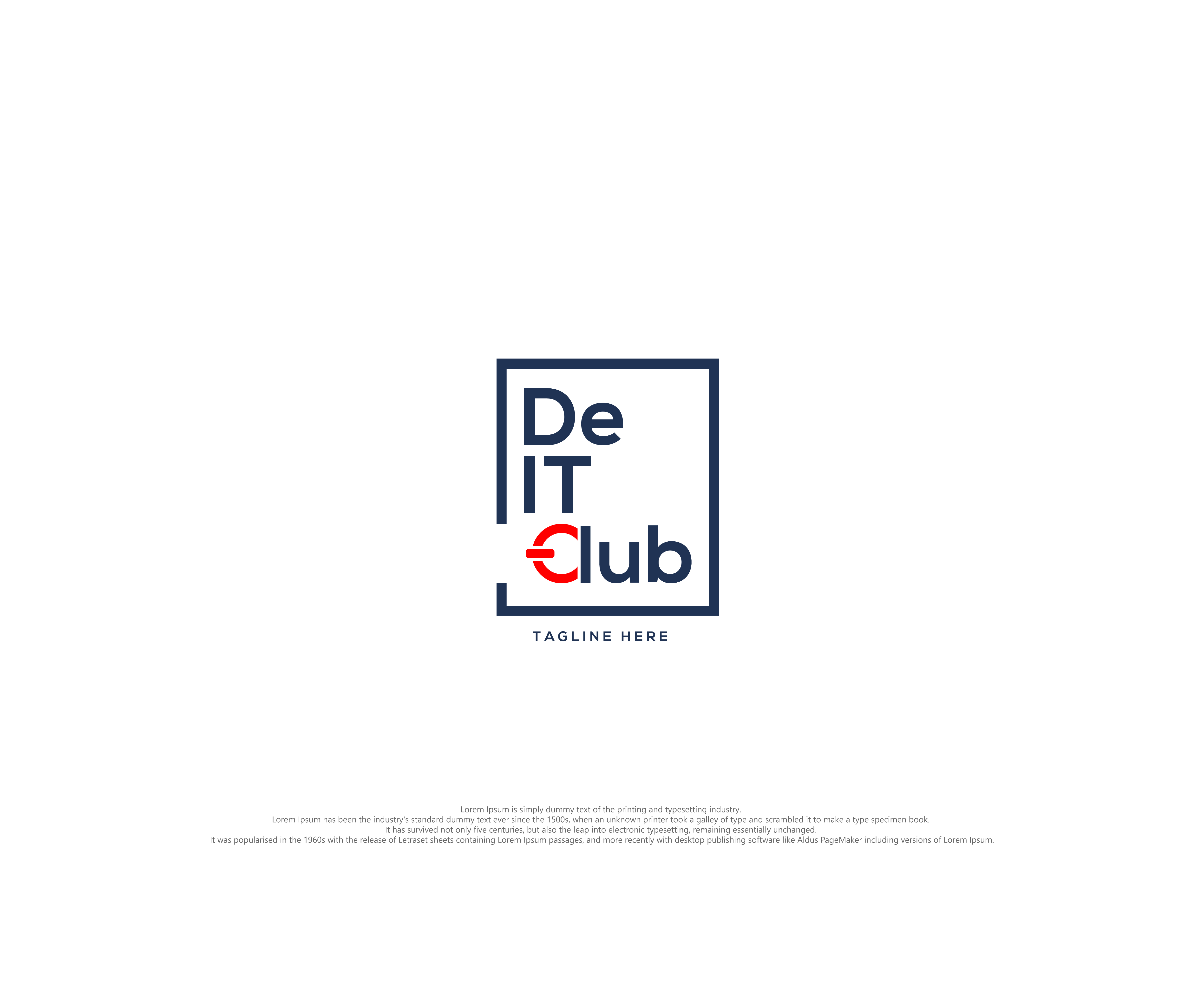 Logo Design by Hendy April for De IT Club | Design #25755941