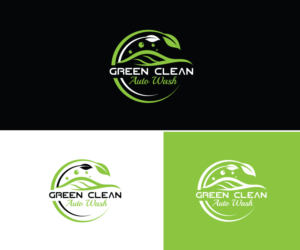 Green Clean Auto Wash | Logo Design by FourtuneDesign