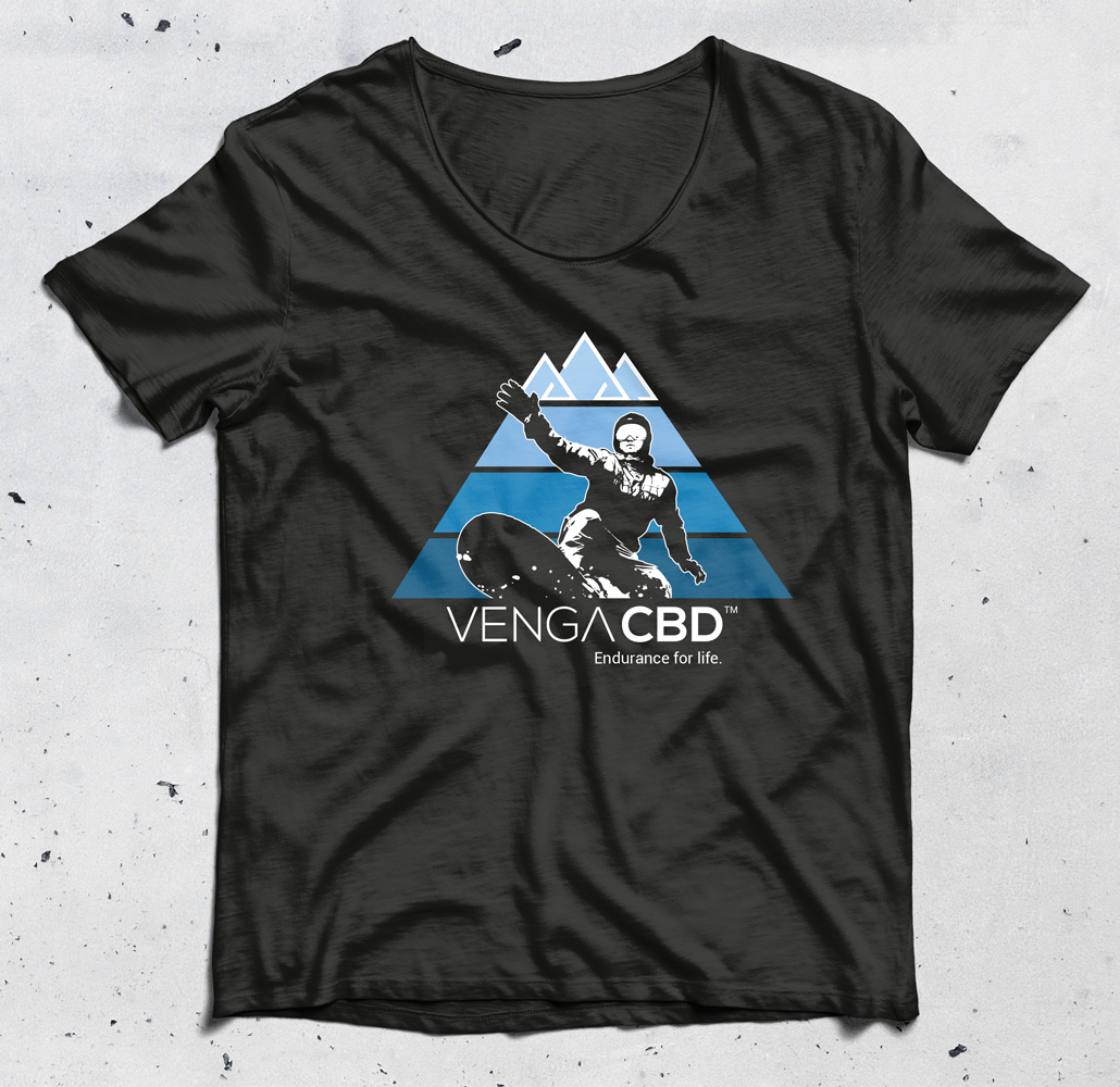 T-shirt Design by Alaya for Venga CBD | Design #25862893